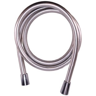 Luxe kunststof zilveren doucheslang 175 cm