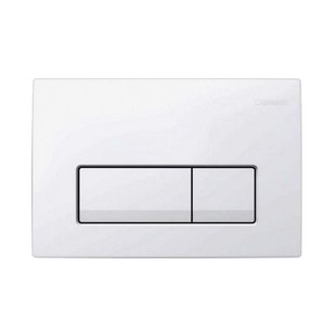 Drukplaat Geberit Delta 50 Mechanisch Frontbediening Wit