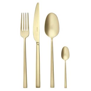Sambonet Rock Bestekset 24-delig - Antique Champagne Sambonet Rock Bestekset 24-delig - Antique Champagne