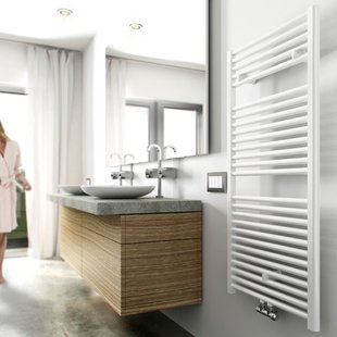 Elara sierradiator wit 1185x600 Middenonder aansluiting
