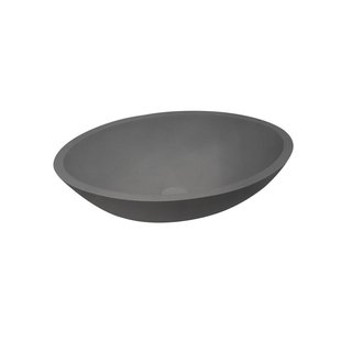 Waskom Best Design New Stone Epona Lava opbouw Solid Surface