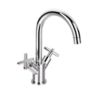 Keukenmengkraan Best Design New-Jax Twee Kruisgrepen 30,5 cm Chroom