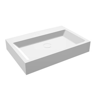 Wastafel Best Design Opera-60 Just-Solid 60x42x10 cm Mat Wit