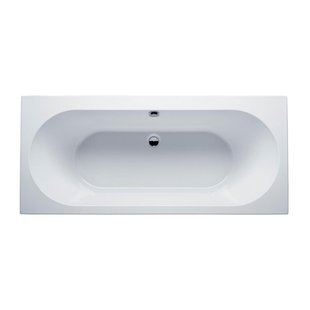 Ligbad Duo Wiesbaden Portus Inbouw 190x90x50 cm Wit