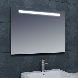 Spiegel Wiesbaden Tigris met LED verlichting en schakelaar 100x80x3cm