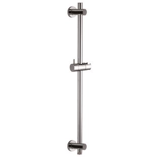 Chroom glijstang met wateruitgang rond 66cm