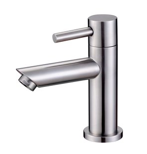 Wiesbaden 304-Imola RVS toiletkraan 1/2 rechte uitloop