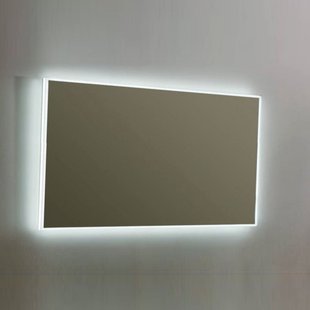Spiegel Sanilux Mirror Infinity 120x70x4,1 cm Aluminium met LED Verlichting en Touch Sensor