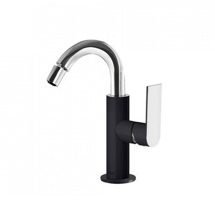 Bidetmengkraan Tres Loft Colors 1-Hendel Bidet Uitloop Gebogen 16,5 cm Rond Zwart Chroom Bidetmengkraan Tres Loft Colors 1-Hendel Bidet Uitloop Gebogen 16,5 cm Rond Zwart Chroom