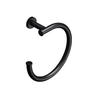 Handdoekring Hotbath Cobber Mat Zwart