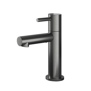 Fonteinkraan Hotbath Dude 1-hendel Recht 14.8 cm Rond Verouderd IJzer