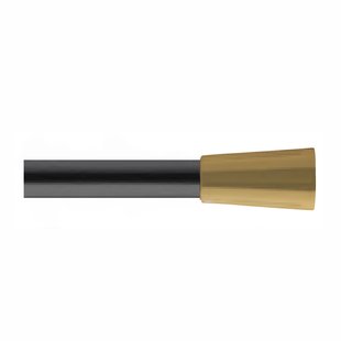 Doucheslang Hotbath Cobber Argenta 150 cm Geborsteld Messing Living Colours