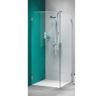 Zijwand Sealskin &apos;I AM&apos; 100x200cm RVS Antikalk (voor comb. met swingdeur)