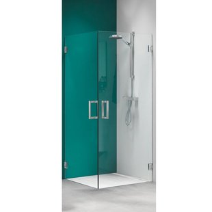 Swingdeur Sealskin &apos;I AM&apos; 100x200 cm RVS Helder + Antikalk