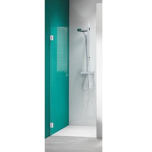 Nisdeur Sealskin &apos;I AM&apos; 90x200 cm RVS Helder Antikalk Glas