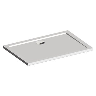 Douchebak Sealskin Fusion 120x80 cm Inbouw Wit