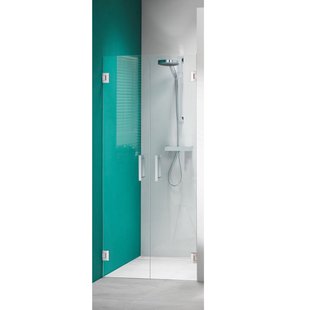 Nisdeur by Sealskin &apos;I AM&apos; 80x200 cm Pendeldeuren RVS Helder Glas Antikalk