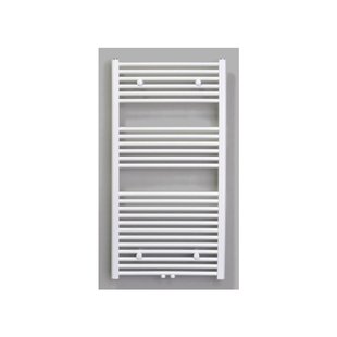 Radiator Sanicare Middenaansluiting Recht 810 Watt Inclusief Ophanging 120x60 cm Wit