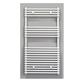 Radiator Sanicare Tube-On-Tube 880 Watt Inclusief Ophanging 60x120 cm Mat Zwart