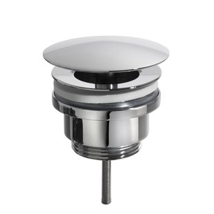 BWS Luxe Vaste Waste niet Afsluitbaar 5/4 Verstelbaar Chroom