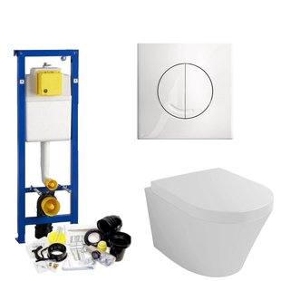 Wisa XS Toiletset set12 Wiesbaden Vesta 52 cm met Argos of Delos drukplaat