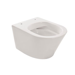 Wandcloset Wiesbaden Vesta Junior Diepspoel Randloos Wit (zonder zitting)