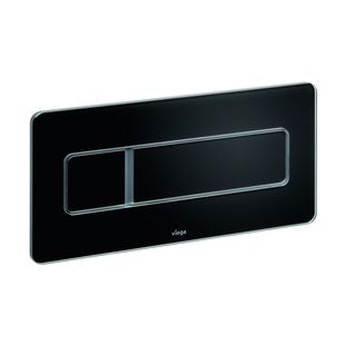 Drukplaat Viega Visign for More 105 Glas Zwart