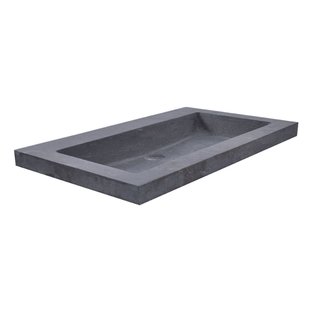 Wastafel Hardsteen Wiesbaden 100x46x5 cm (2 kraangaten) Wastafel Hardsteen Wiesbaden 100x46x5 cm (2 kraangaten)
