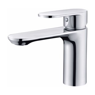 Wastafelmengkraan Sanilux Edge Rond Chroom