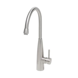 BWS Keukenkraan Irene Rond Hooggebogen Uitloop RVS