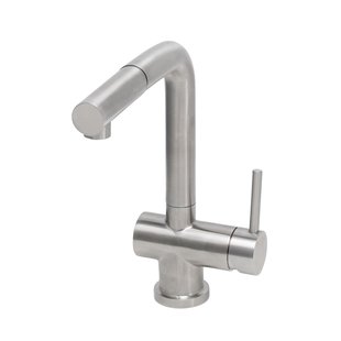 BWS Keukenkraan Reno met Uittrekbare Handdouche RVS