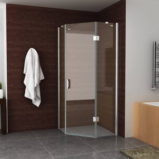 BWS 5 Hoek Douchecabine 90x90 cm 8mm Nano Glas