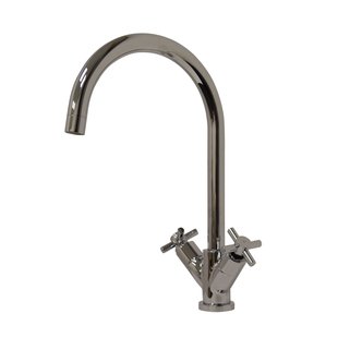 BWS Keukenmengkraan 2 Knops Cross Chroom