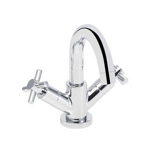 BWS Wastafelmengkraan 2 Knops Cross Chroom