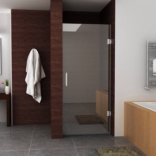 BWS Nisdeur Cura zonder Profiel 70x200 cm 8 mm NANO coating