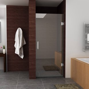 BWS Nisdeur Cura zonder Profiel 100x200 cm 8 mm NANO coating OP=OP!