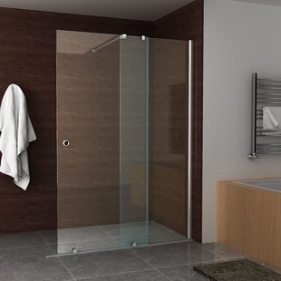 BWS Verlengstuk Inloopdouche op Rail Zeta 100x200 cm 10 mm NANO Coating BWS Verlengstuk Inloopdouche op Rail Zeta 100x200 cm 10 mm NANO Coating