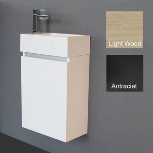 Fonteinkast Sanilux Trendline Links draaiend (3 kleuren)