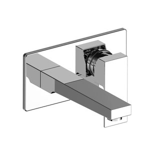 Wastafelkraan Sanilux Cube Inbouw Chroom 1-delig Vierkant
