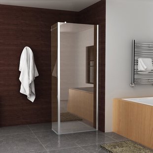 BWS Inloopdouche Huron met Zijwand 30 cm 80x200 cm 8 mm NANO Coating