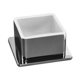 Glashouder Wiesbaden Eris vrijstaand chroom