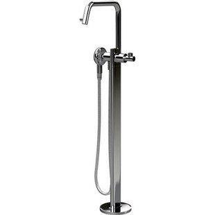 Clou Kaldur Vrijstaande Badmengkraan Chroom (Exclusief Handdouche)