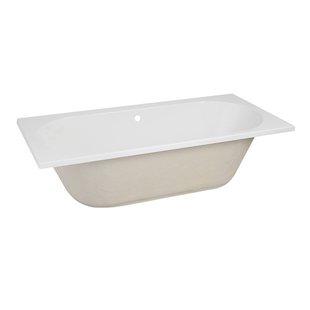 BWS Inbouw Duo Ligbad Pluto Acryl 190x90x50 cm Wit BWS Inbouw Duo Ligbad Pluto Acryl 190x90x50 cm Wit