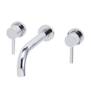 BWS Wastafelkraan Inbouw Round 2- knops Chroom (incl inbouwdeel)