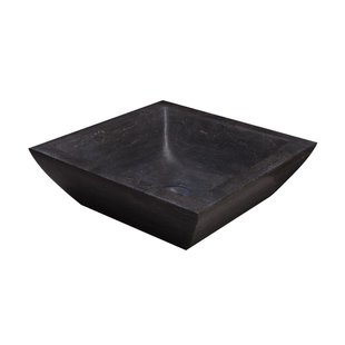 Waskom Forzalaqua Siracusa Hardsteen Vierkant Gezoet 40x40x15 cm