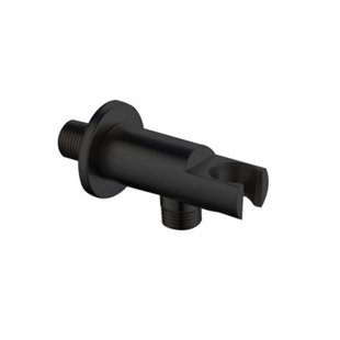 BD NERO Opsteek-Muuraansluiting RVS-Zwart