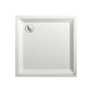 Douchebak Kwadrant Acryl wit 90x90cm vierkant 4.5 cm hoog