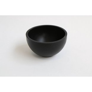 Waskom INK Jazz XS Opbouw Quartz Zonder Kraangat Zwart 20x11 cm