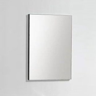 BWS Spiegel Emely Aluminium Met 50x60 cm Mat Chromen Omlijsting