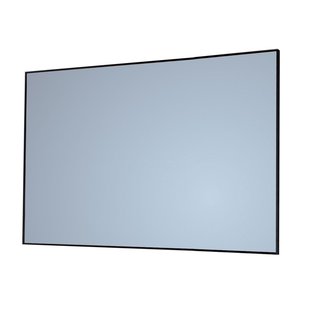 Badkamerspiegel Sanicare Q-Mirrors 120x70x2cm Zwart